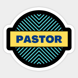 Pastor | Christian Sticker